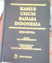 Kamus Umum Bahasa Indonesia