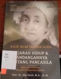 Sejarah Hidup & Pandangannya Tentang Pancasila